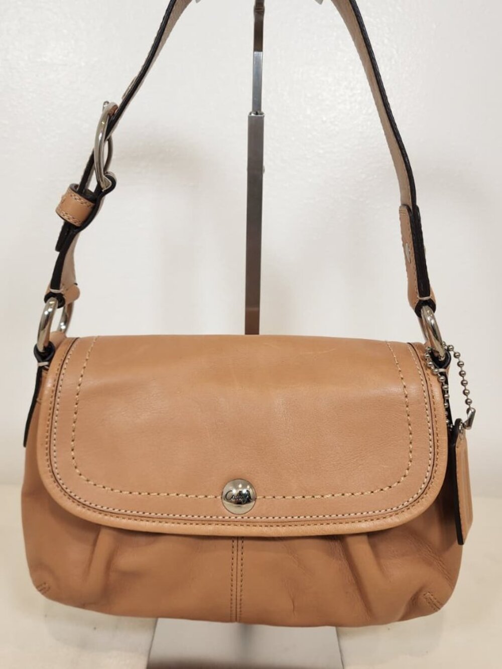 Coach Soho Pleated Leather Shoulder Bag
